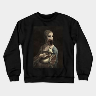 Dama con l'Ermellino Crewneck Sweatshirt